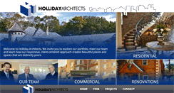 Desktop Screenshot of hollidayarchitects.com